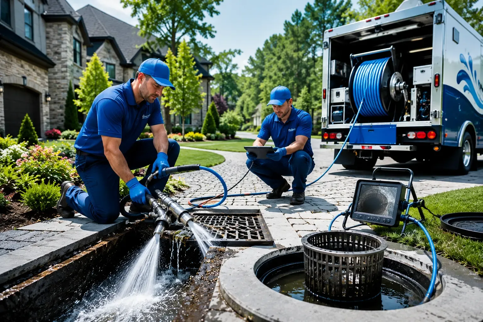 Local outdoor drain cleaning professionals in Shreve, OH